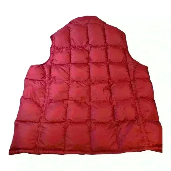 Eddie Bauer  Goose Down Vest Women’s Petite L Insulated Puffer vest w/pockets - Picture 2 of 6